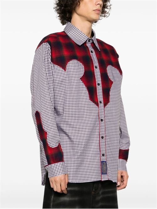 Camicia con inserto pendleton MAISON MARGIELA | S67DT0008S78212143F